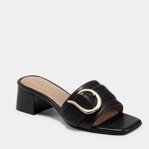 Aerosoles Evvie block sandal sz 7.5